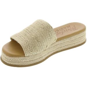 Blowfish Malibu Dames Marshlo-b touw espadrille sandaal glijbaan, zonnebleekmiddel, 6 UK, Zonnebleekmiddel, 39 EU