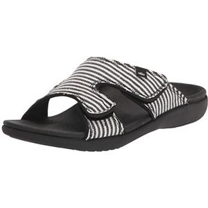 Spenco Women's Support Slide Sandal, Elderberry, 8