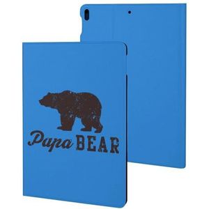 Papa Bear Hoesje Compatibel Voor ipad Pro/ipad Air3 (10.5 inch) Slanke Case Cover Beschermende Tablet Cases Stand Cover