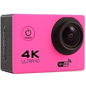 Actiecamera's Ultra HD 4K WIFI Action Camera, F60 / F60R 108 0p HD 16MP, Helmcamera's for motorfietsen, 30 meter waterdichte sporten DV Camera Waterdichte en duurzame behuizing (Size : No Memory Card
