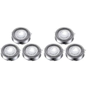 Vervangende scheerkoppen voor Philips scheerapparaten, 3 of 6 stuks, compatibel met elektrische scheerapparaten uit de serie 1000, 2000, 3000 en 5000 serie (alleen cold)