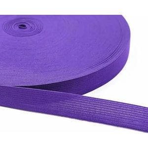 Gekleurde elastische banden 20 mm platte naai-elastiek voor ondergoed broek beha rubberen kleding decoratieve zachte tailleband elastisch-donker paars-20mm 1yard