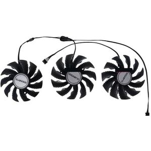 3 stuks/set 87MM T129215SU 82MM T128015SU, grafische kaartventilator voor GIGABYTE RTX 3090 3070Ti 3080 3080Ti GAMING OC videokaarten koeling