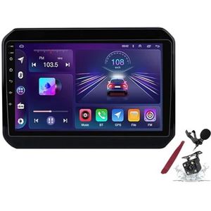 Android 15 Autoradio voor S-uzuki Ignis (2016-2020) 9 inch 2K touchscreen 2000 * 1200 Android Head Unit multimedia speler met Carplay GPS Navi BT 5G WiFi DSP SWC,Y3