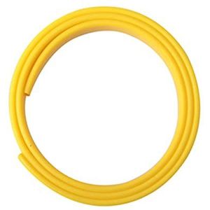 Meubelrandband, zelfklevende randafwerking, PVC-randverlijming, zelfklevende lijstversiering, U-vorm randversiering randbeschermer for planken, breedte 17 MM, rood (Size : Giallo)