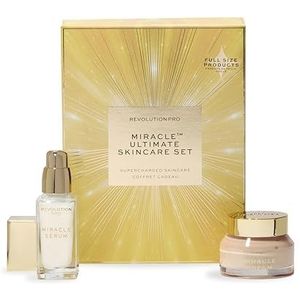 Revolution Pro Ultimate Miracle Huidverzorgingscadeauset, Hydraterend Set met Pro Miracle Gezichtscrème & Serum, Vegan & Dierproefvrij