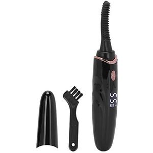 Elektrisch Verwarmde Wimperkruller, Temperatuurregeling met 4 Versnellingen, Waterdicht, Past in de Oogvorm, Natuurlijk Effect voor Wimperkrulspelden Curl Tools