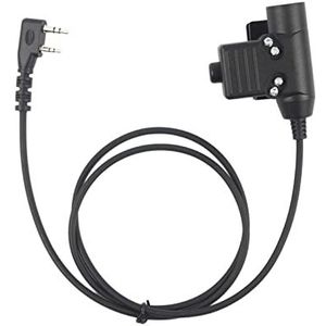 Tityvirnix U94 PTT Headset Adapter Walkie Vervanging met Clip voor 888S