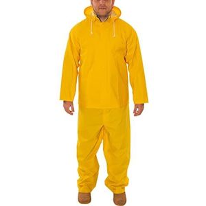 Tingley Rubber Co. S53307 LG S53307 Grote 3PC YEL.PVC Regenpak.35mm Ind.Work, Geel, Groot