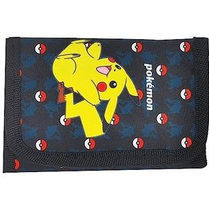 Theonoi Kinderportemonnee portemonnee voor jongens en meisjes, Pokemon, 9 x 13 cm, strip