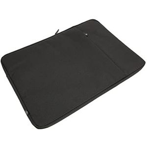 Beschermende Laptophoes Laptoptas in Eenvoudige Stijl, Waterdichte Ritssluiting (zwart)
