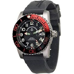 Zeno Watch Basel herenhorloge analoog automatisch met siliconen armband 6349-12-a1-5