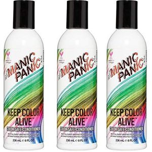 Manic Panic Keep Color Alive Conditioner, veganistisch, dierproefvrij, 3 x 236 ml
