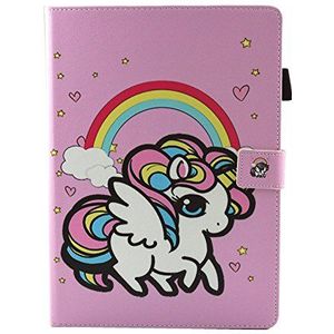 Lspcase iPad 2017 iPad 9 7 inch Case - Lichtgewicht Smart Case Slim Shell Stand Cover met Auto Sleep Wake Functie Functie voor Apple iPad 9.7"" 2017 Release Tablet Apple iPad 9.7 Inch 2017 Regenboog Eenhoorn