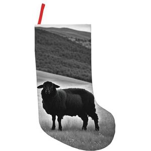 Leuke schapen lam Print Kerst Kousen,Vakantie Party Decoraties