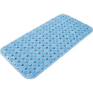 bath mat， Met afvoergaten, duurzaam, met zuignappen, for badkamerbenodigdheden, woonaccessoires (Color : Light Blue, Size : 50 * 80cm)