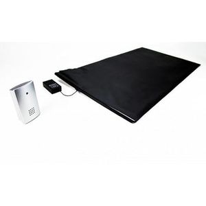 Pratoline Radiografische alarmtrapmat - onderhoudshulp - met radio-ontvanger - 70 cm x 40 cm - dementie valpreventie - bescherming tegen weglopers