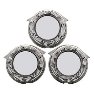 HQ6 Vervangende scheerkop, compatibel met HQ662, HQ7830 en HQ6888, roestvrij staal, eenvoudig te installeren, 3 stuks