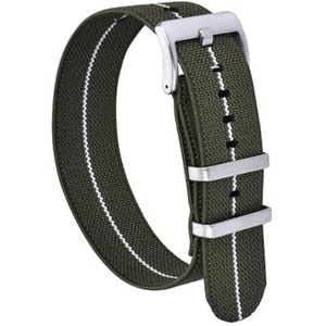 InOmak Canvas horlogeband 20/22mm elastische nylon horlogebanden, 22mm, Nylon