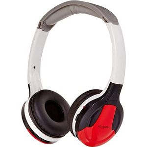 XO Vision IR630R Rode Draadloze Bluetooth Hoofdtelefoon - Lichtgewicht Draagbaar voor Kinderen & Auto Entertainment Systeem