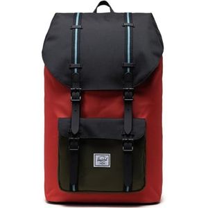 Herschel Rugzak uniseks - volwassenen, Chili/Black/Ivy Green/Storm Blue, Eén maat, Rugzak