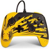 PowerA - Enhanced Wired Controller - Lightning Pikachu - Nintendo Switch