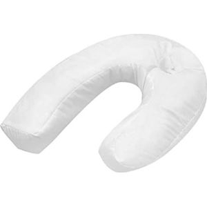 U-vorm PP katoenen witte kussens Cervicale ondersteuning kussens Anti Snurk kussen het beste voor oor-of nekpijn kussens U-vorm Pp katoenen witte kussens
