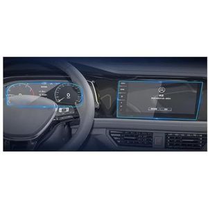 Displaybeschermfolie Voor VW Voor Sagitar 2021 2022 9.2"" Navigatieschermbeschermer Gehard Glas Auto GPS Dashboard Film(Navigation Film 9.2""+instrument Film 10.3"")