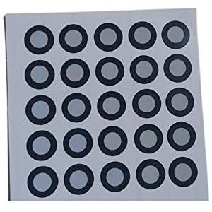 3D-scanmarkering, Handheld 3D -scanner 3D magnetische markeringspunt Sticker Point Reflective Point Mark Point Positioning Point Point Pointing Point,voor 3D-scanner en optische tracking(Inner6 outer