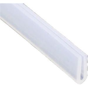 Rubberen afdichtstrip for glas, afdichttape for douchedeuren, randbescherming, weerstrip, 1-10 meter, U-profiel rubberen randafdichtstrip 1 stuk (4 mm * 7 mm * 1 meter)(4MM*9MM*5METERS)