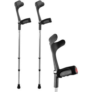Loopkrukken - Zilver - Aluminium - Set van 2 Verstelbare Krukken