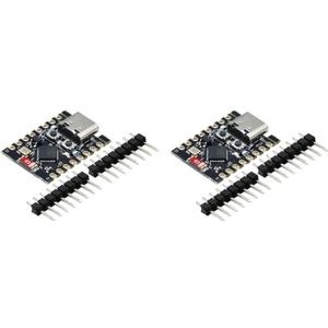 Mauedest 2 sets ontwikkelingskaarten ESP32-C3 Supermini ontwikkelingsboard WiFi single-core processor Bluetooth