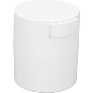 Witte Wimperlijm Opbergkoffer, Grote Capaciteit Sponsje Wimperlijm Opbergdoos voor Het Enten van Wimperventilator voor Schoonheidssalon