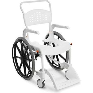 Etac CLEAN douche- en toiletrolstoel 24"" wielen lagoon