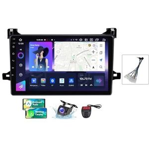 Android 13 Autoradio 9 Duim Touch Display Voor Toyota Prius XW50 2015-2020 Met Draadloze Carplay Android Auto/GPS/FM RDS DAB+/Buletooth 5.0/Bediening op het stuur + Camera en DVR(A,NF-7)