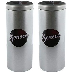 Senseo Premium paddoos voor 18 koffiepads, blik, pad, verpakking van 2