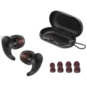 Oordopjes voor slaapgeluidsonderdrukking, siliconen oordopjes voor herbruikbare gehoorbescherming voor concertwerk, met 8 oordopjes