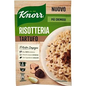 6x Knorr Risotto Tartufo rijsttruffel 175g 100% Italiaanse kant-en-klare gerechten