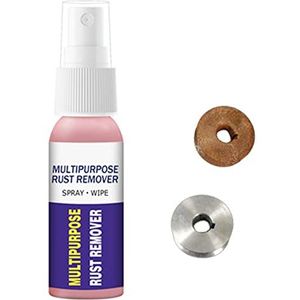 Instant Remover Spray 50ml, Rust Stain Remover - Easily Clean - For Metal Parts, Bbq Grill Rust Stain Remover, Stainless Steel Cleaner, Polishing Metal Descaling Cleaner (1)