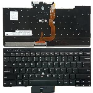 Russisch Spaans Latijns Thais toetsenbord voor Thinkpad T430 T430S T530 W530 X230 X230I Tablet L430 L530(US NoBacklit Hole)