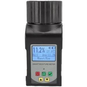 Slimme digitale graanvochtigheidsmeter, vochtigheidstester for 25 soorten granen, maïs, koffie, tarwe, zaden, hygrometer en vochtanalysator Breed scala aan toepassingen