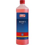 Buzil Sanitairreiniger Bucazid S G467, krachtige reiniger voor badkamer en toilet met geurblokker, rood, 1 l