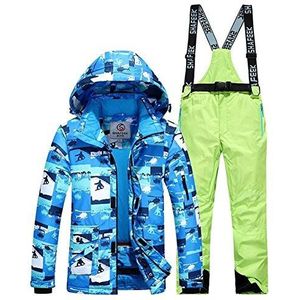YABAISHI Ski-pak voor Mannen Waterdichte Sneeuwjas Dikke Warme Sneeuwjas voor Outdoor Mountain Skiing Snowboard Jacket Plus Size (Color : Color8, Size : L)
