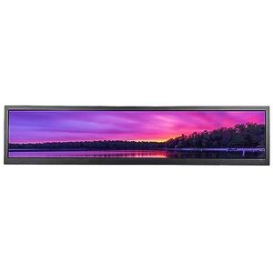 VSDISPLAY - Écran LCD - 24 inch - IPS - 1920 x 360 - USB Video Ingang - Draaibaar