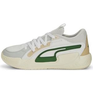 Puma Slash Court en Rider Basketbalschoenen, Wit Archief Groen, 15 US