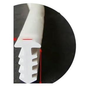 1/3/5 meter volledige grootte siliconen rubber T-vormige afdichtstrip deur raam glas kiervuller geluidsisolatie waterdicht winddicht-T-27 7x11mm-5 M