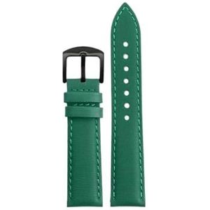 Snel los te maken zachte horlogeband Geschikt for Mido Geschikt for Seiko Geschikt for Omega 20mm 21mm 22mm Nylon leren horlogeband Duiken Heren Canvas Armband(Green black pin,22mm)