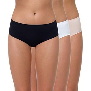 Yenita Slip 'Invisible'  lichtbeige / zwart / wit