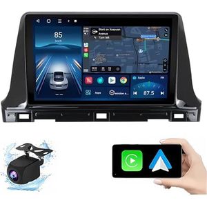 Android 14.0 2 Din Autoradio 9"" Touchscreen Auto Stereo voor KIA Seltos 2016-2020 met Draadloze Carplay Android Auto GPS navigatie AHD Omgekeerd beeld Stuurwielbediening(P6(8G+128G))