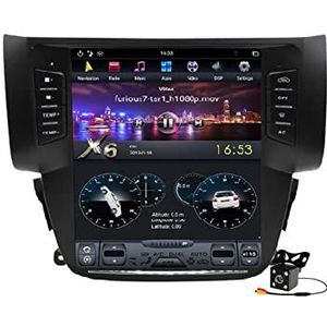 Android 15 Auto Stereo Radio voor N-issan Sylphy 2012-2018 GPS Navigatie 10.4in Touchscreen MP5 Multimedia Speler Video Ontvanger met WiFi 4G DSP Carplay,8core 4+64gb
